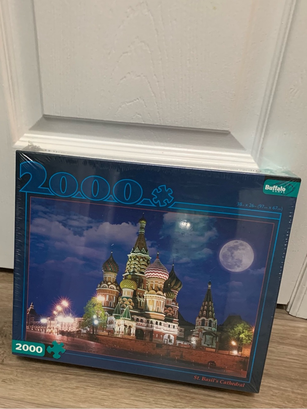 Puzzle St Basil’s Cathedral 2000 piece Buffalo Games 38”x26” NEW SEALED